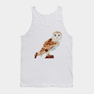 Barn owl Tank Top